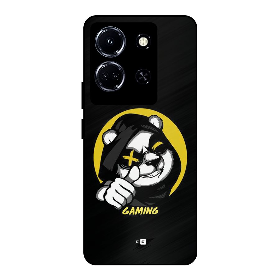 Gaming Panda Metal Back Case for Infinix Note 30 5G