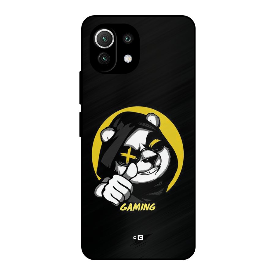 Gaming Panda Metal Back Case for Mi 11 Lite NE 5G