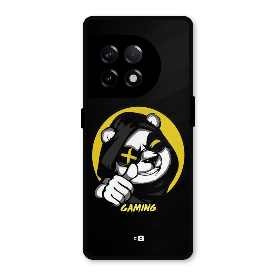 Gaming Panda Metal Back Case for OnePlus 11R