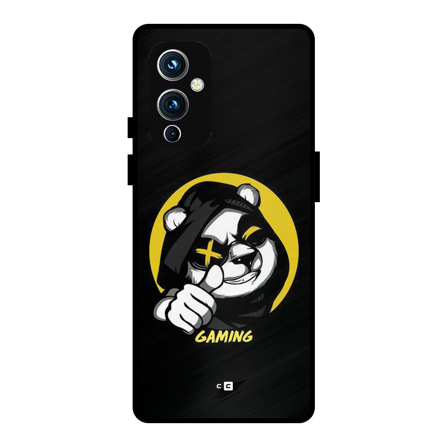 Gaming Panda Metal Back Case for OnePlus 9