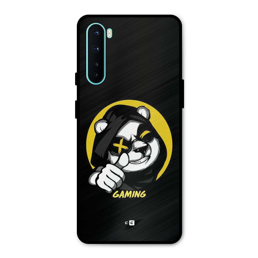 Gaming Panda Metal Back Case for OnePlus Nord