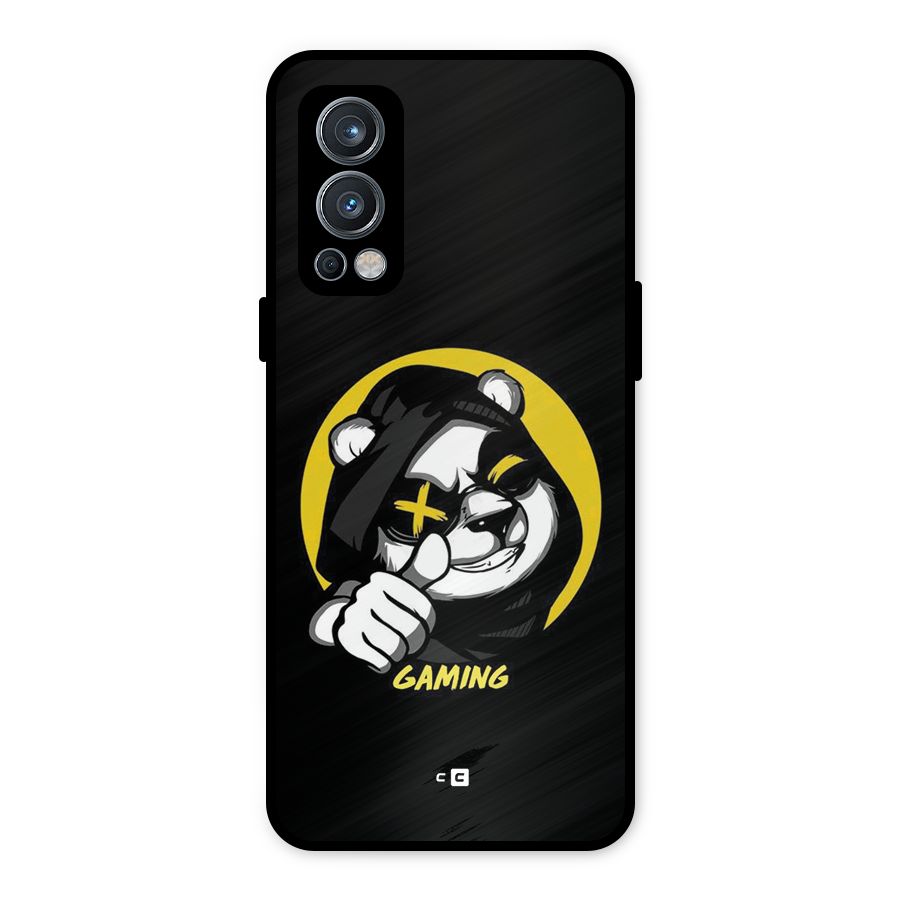 Gaming Panda Metal Back Case for OnePlus Nord 2 5G