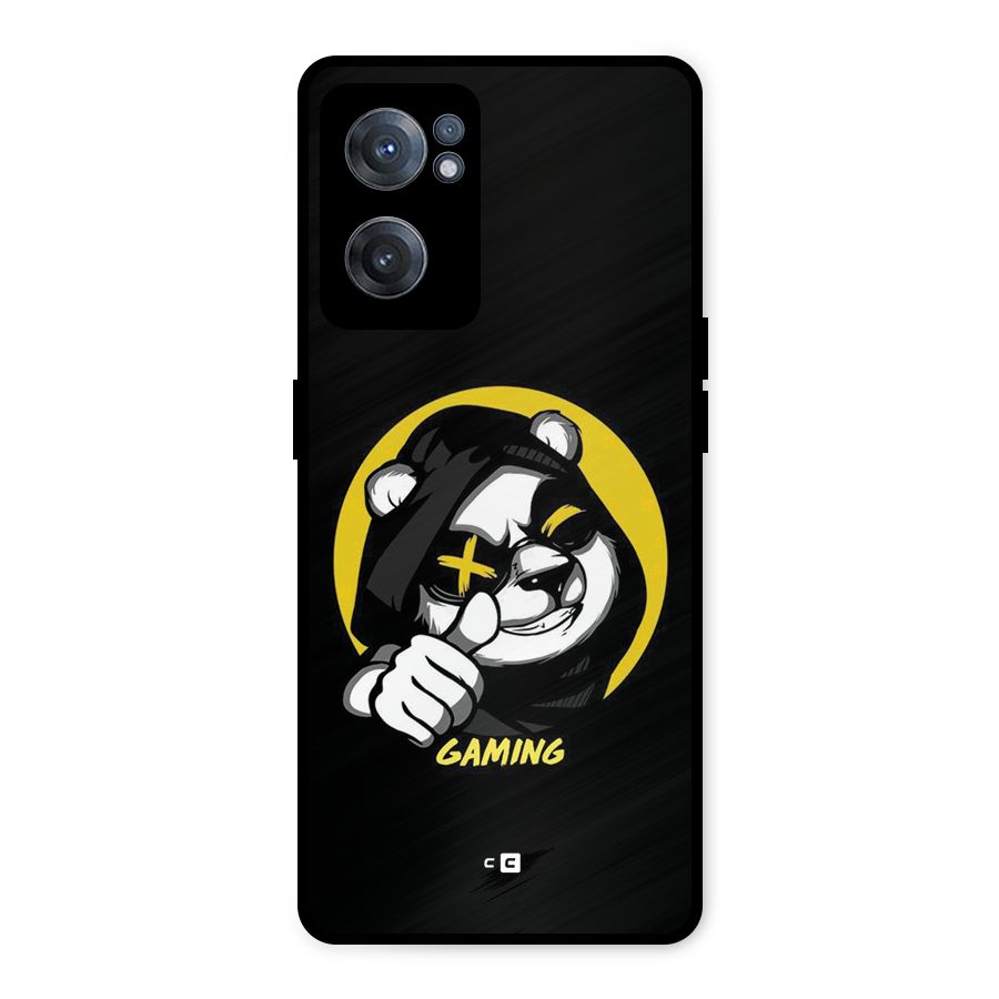 Gaming Panda Metal Back Case for OnePlus Nord CE 2 5G