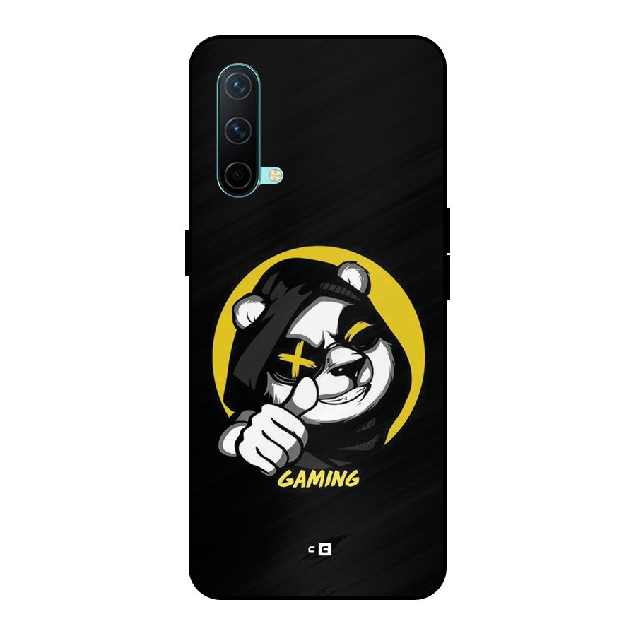 Gaming Panda Metal Back Case for OnePlus Nord CE 5G