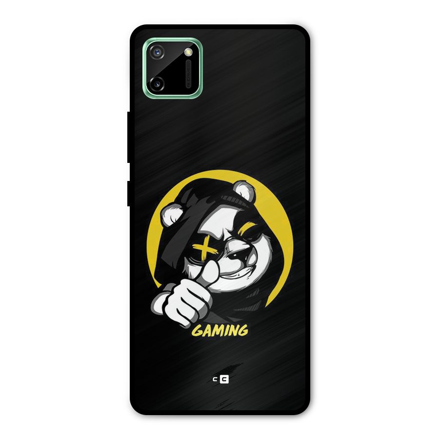 Gaming Panda Metal Back Case for Realme C11