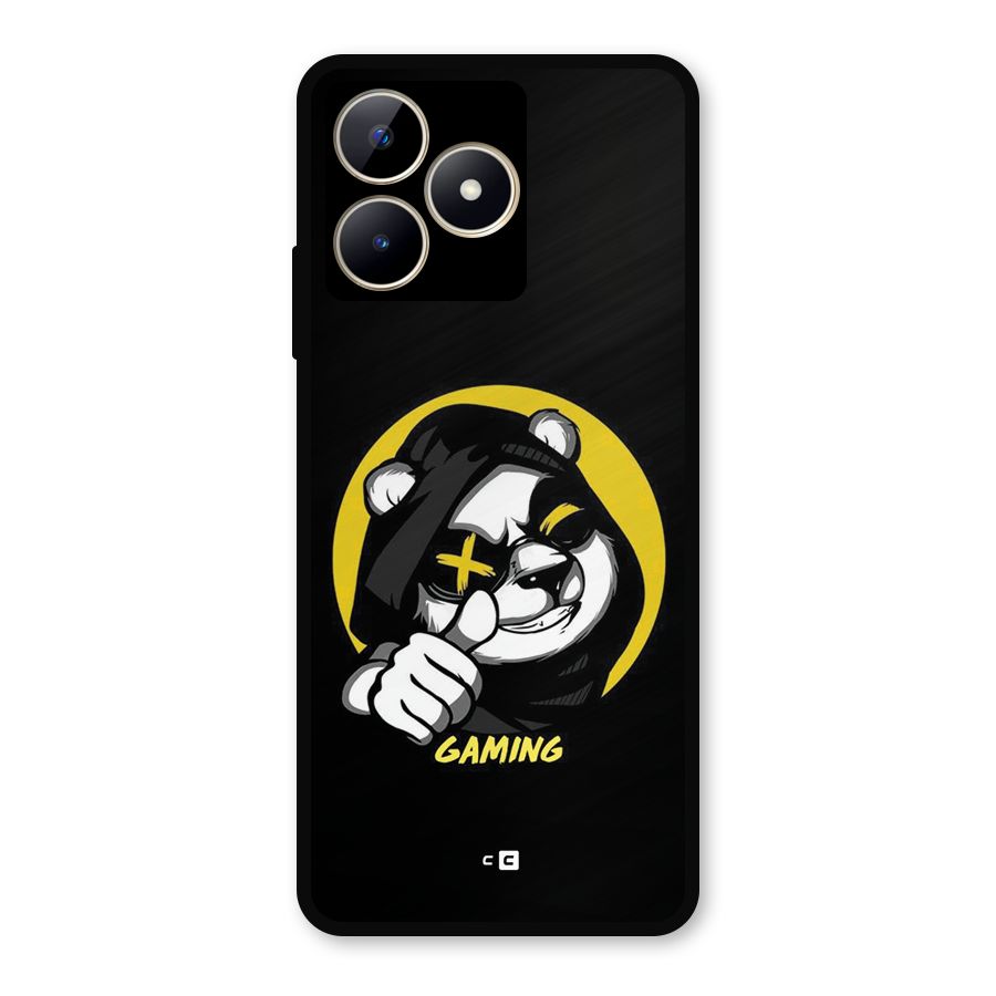 Gaming Panda Metal Back Case for Realme C53