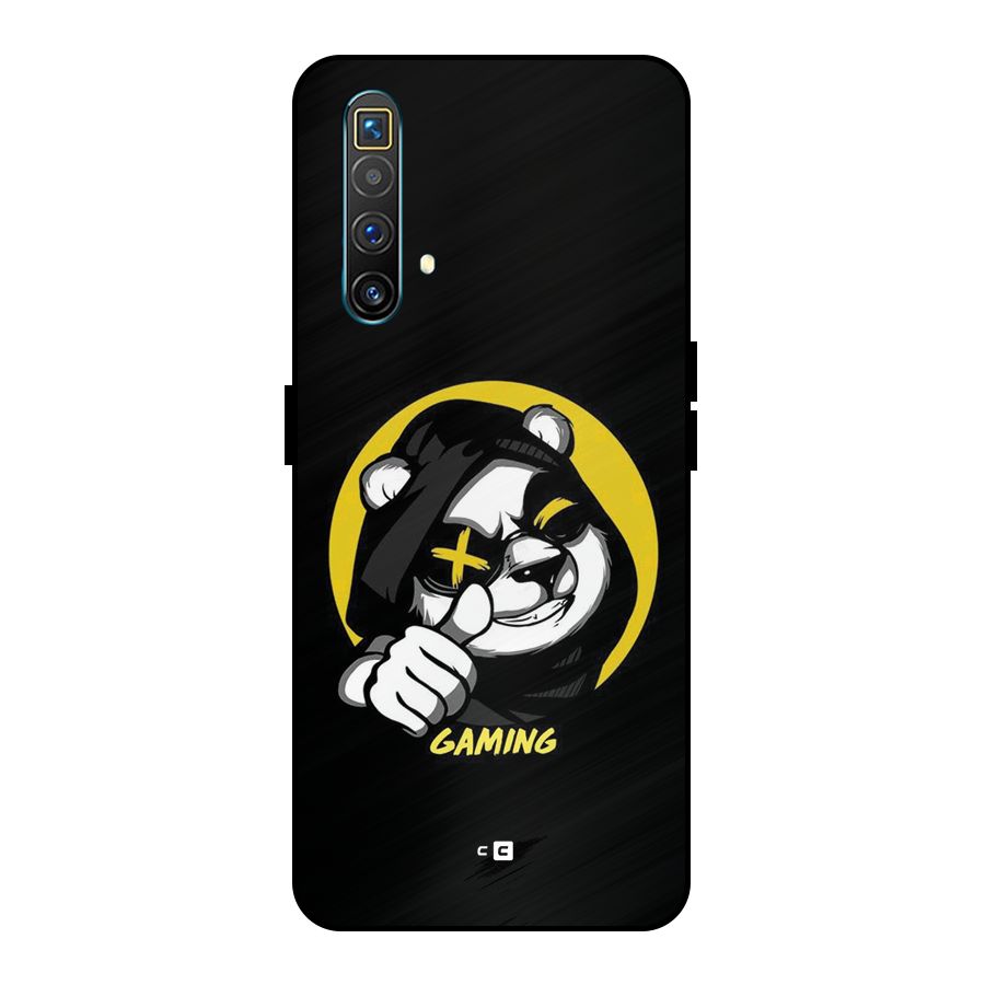 Gaming Panda Metal Back Case for Realme X3 SuperZoom