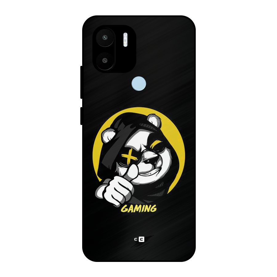 Gaming Panda Metal Back Case for Redmi A2 Plus