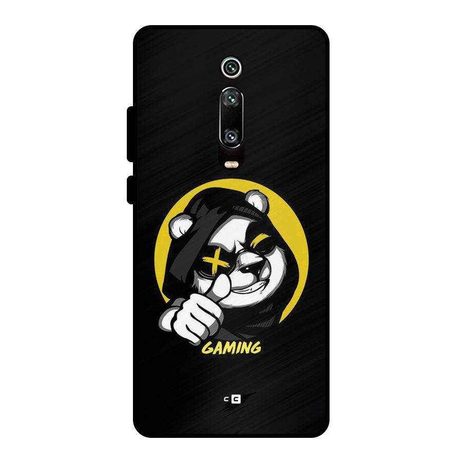 Gaming Panda Metal Back Case for Redmi K20