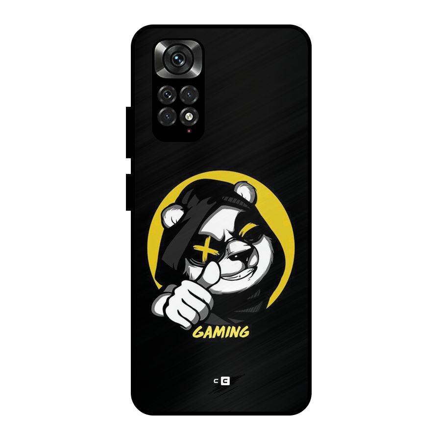 Gaming Panda Metal Back Case for Redmi Note 11 Pro