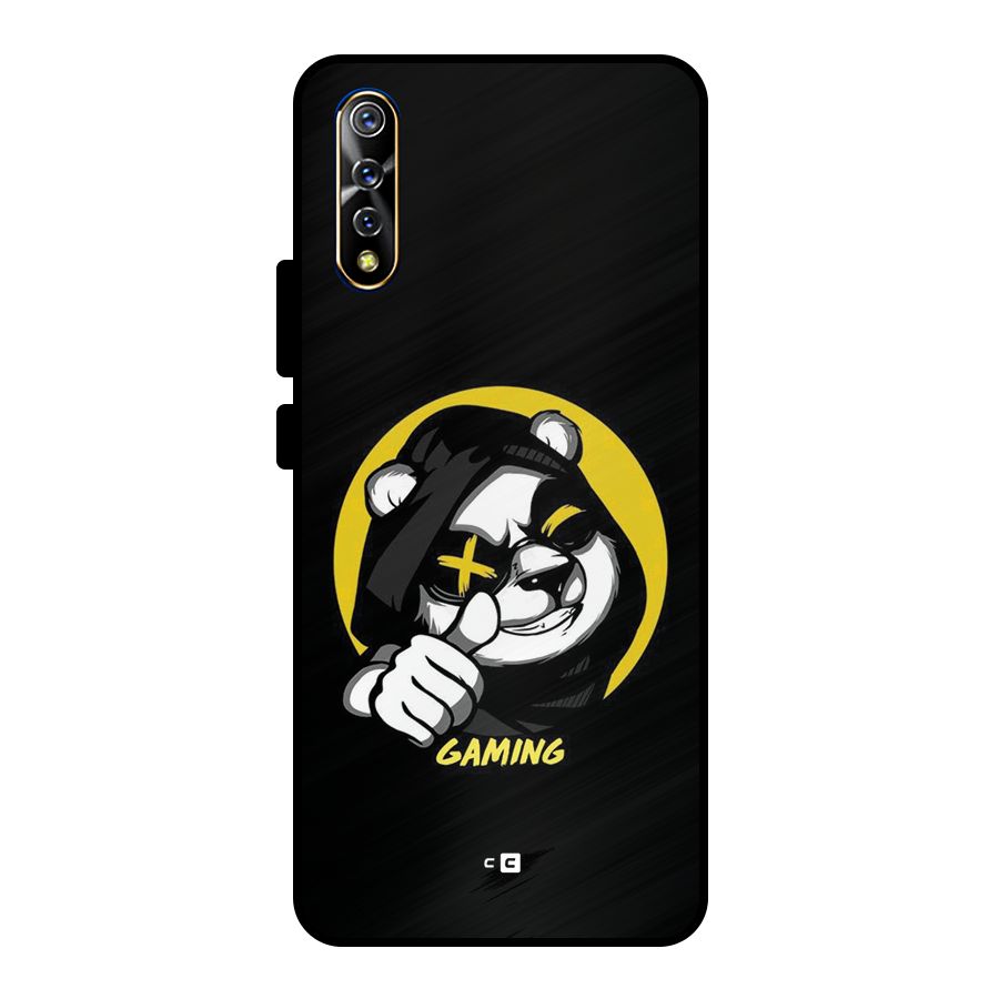Gaming Panda Metal Back Case for Vivo S1