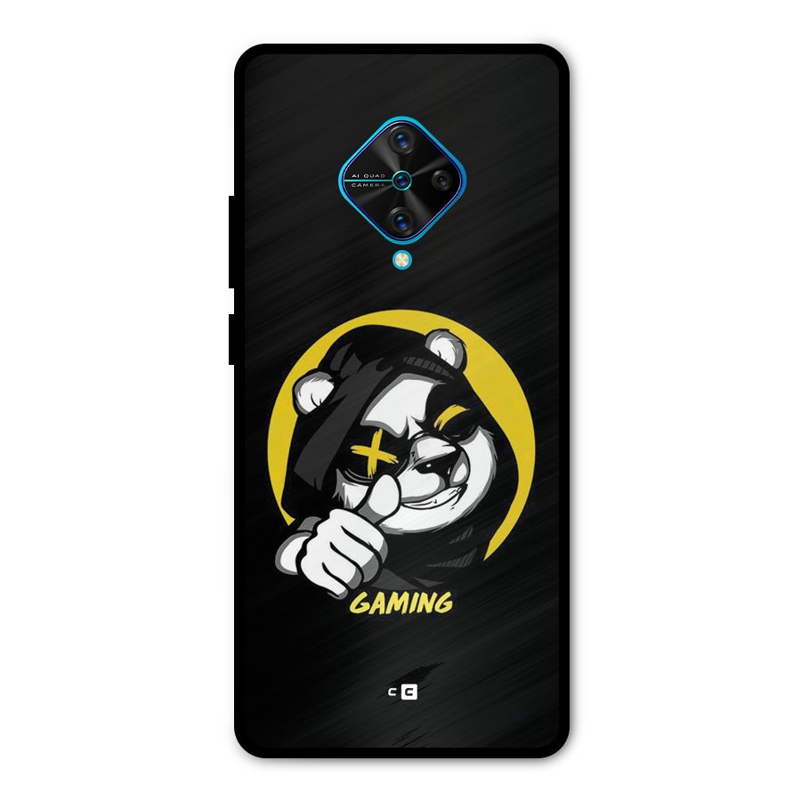 Gaming Panda Metal Back Case for Vivo S1 Pro