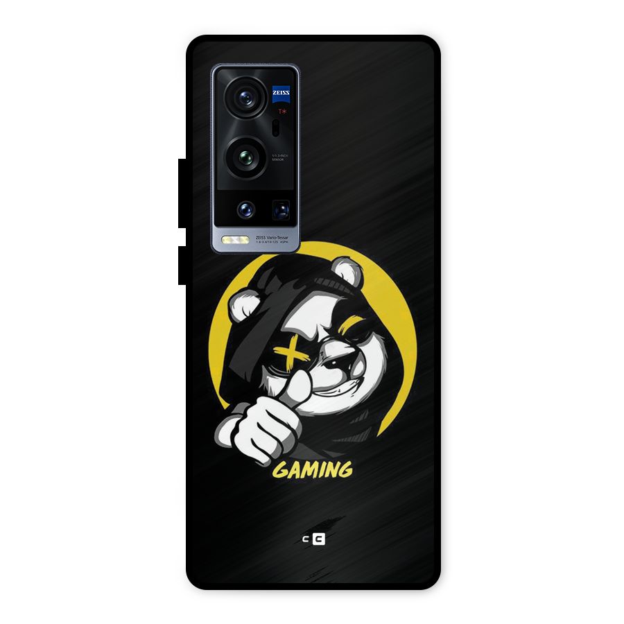 Gaming Panda Metal Back Case for Vivo X60 Pro Plus