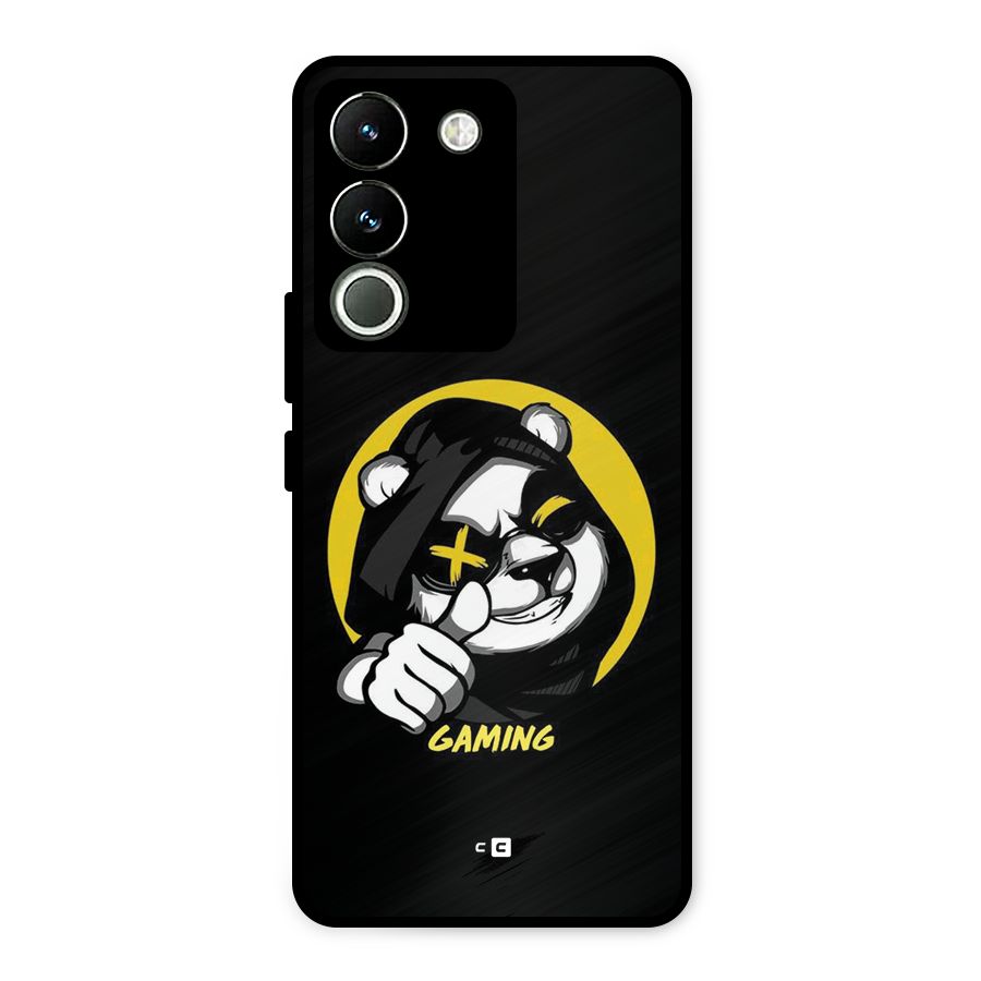 Gaming Panda Metal Back Case for Vivo Y200