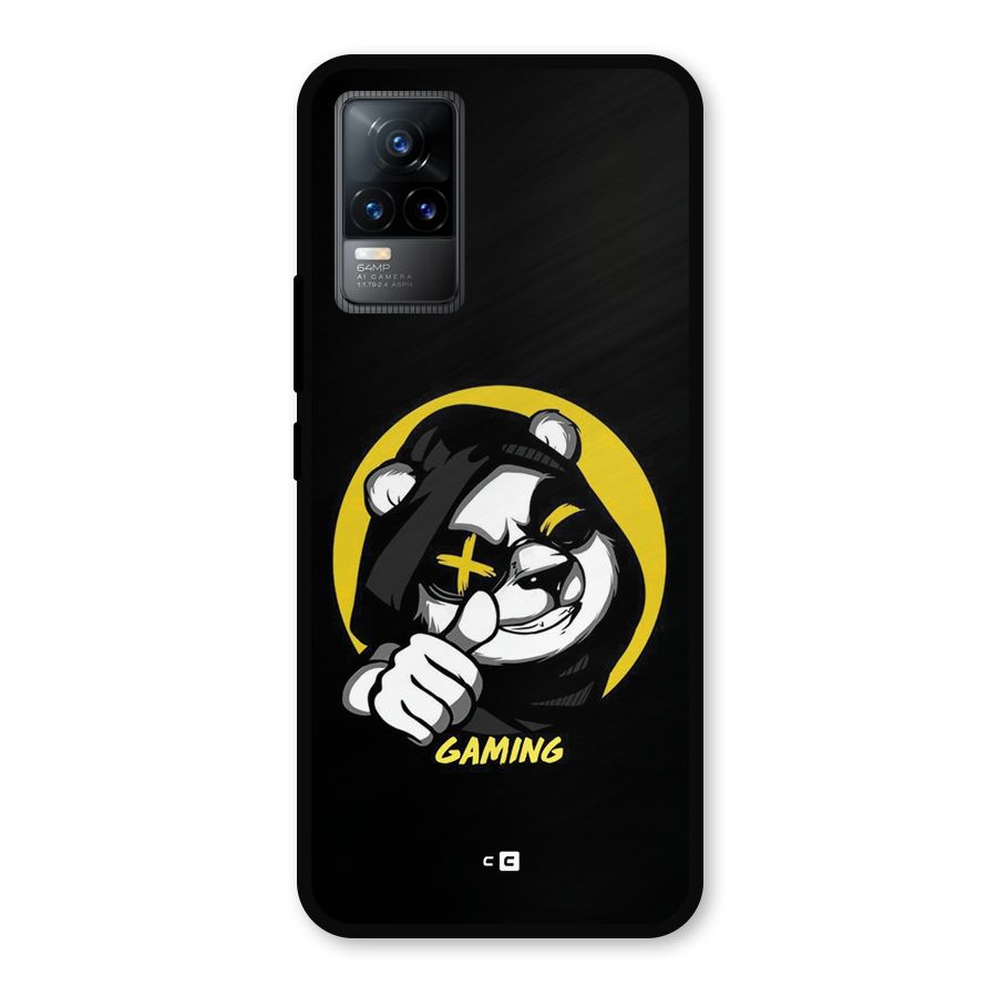 Gaming Panda Metal Back Case for Vivo Y73