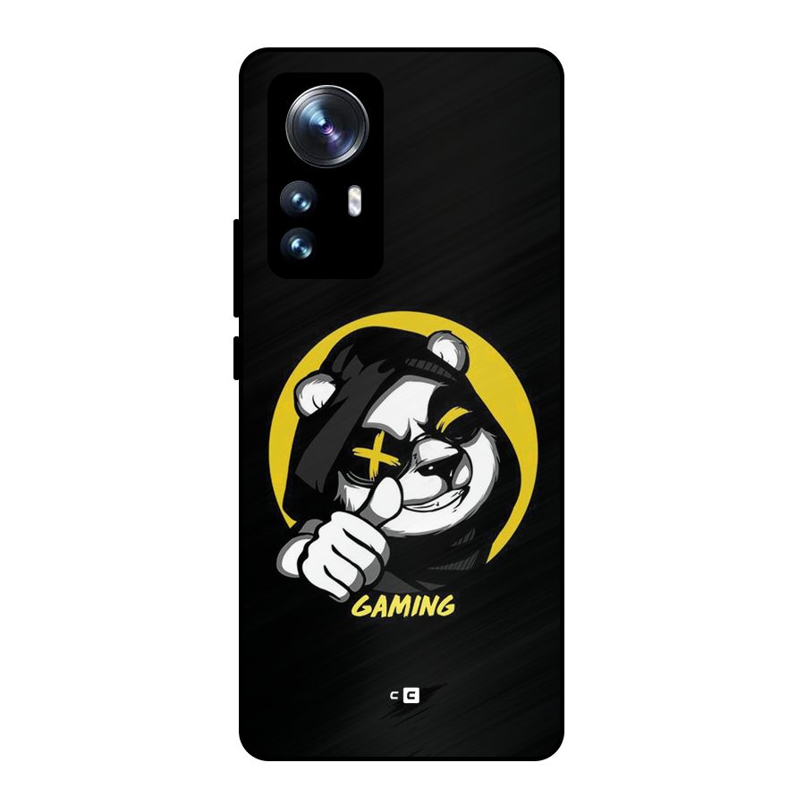 Gaming Panda Metal Back Case for Xiaomi 12 Pro