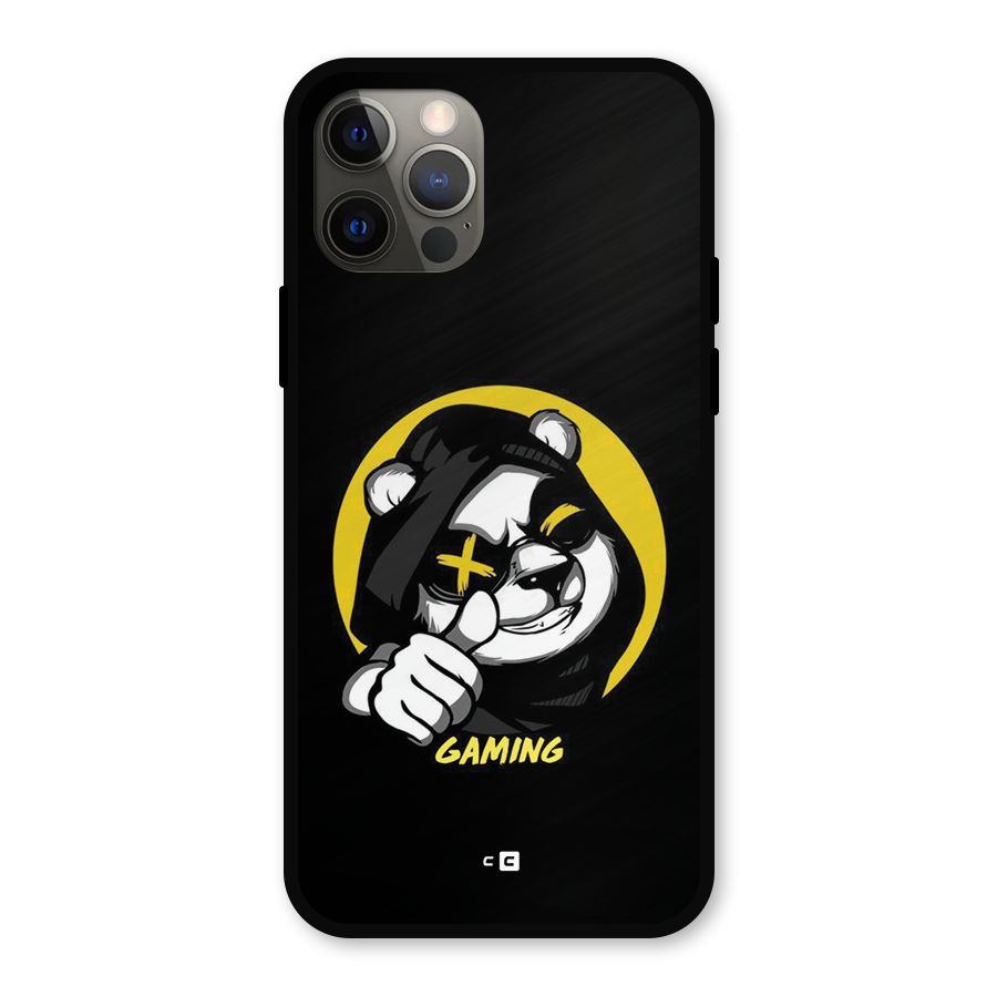 Gaming Panda Metal Back Case for iPhone 12 Pro