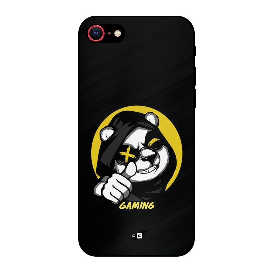 Gaming Panda Metal Back Case for iPhone 7