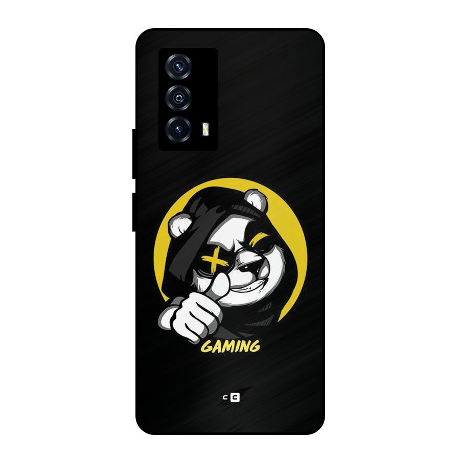 Gaming Panda Metal Back Case for iQOO Z5