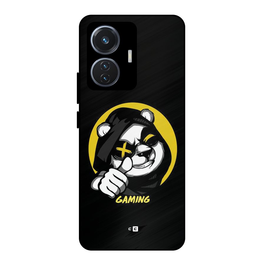 Gaming Panda Metal Back Case for iQOO Z6 44W