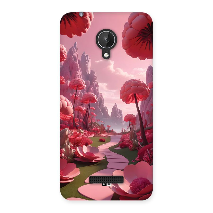 Garden Of Love Back Case for Canvas Spark Q380