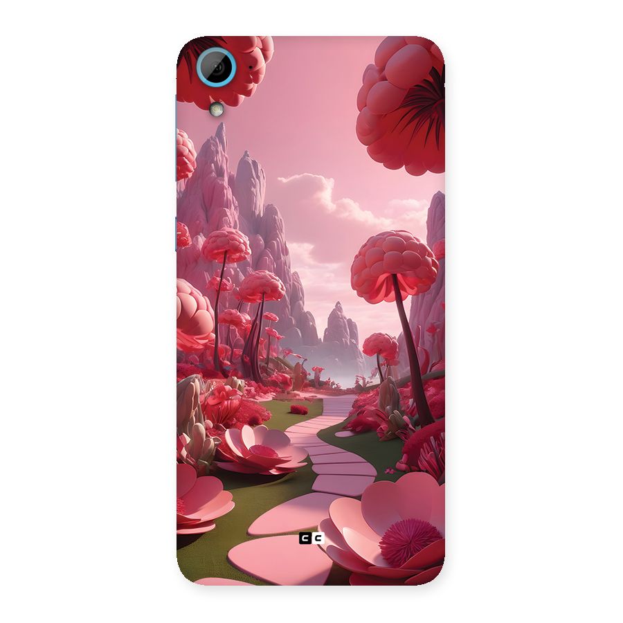 Garden Of Love Back Case for Desire 826