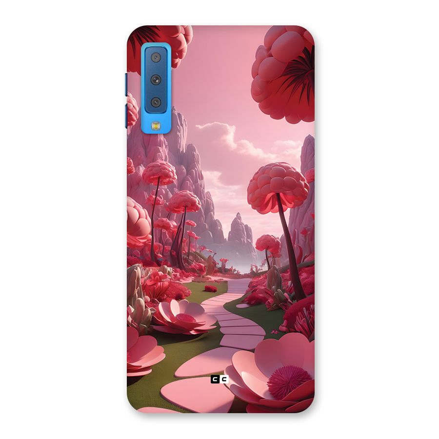 Garden Of Love Back Case for Galaxy A7 (2018)