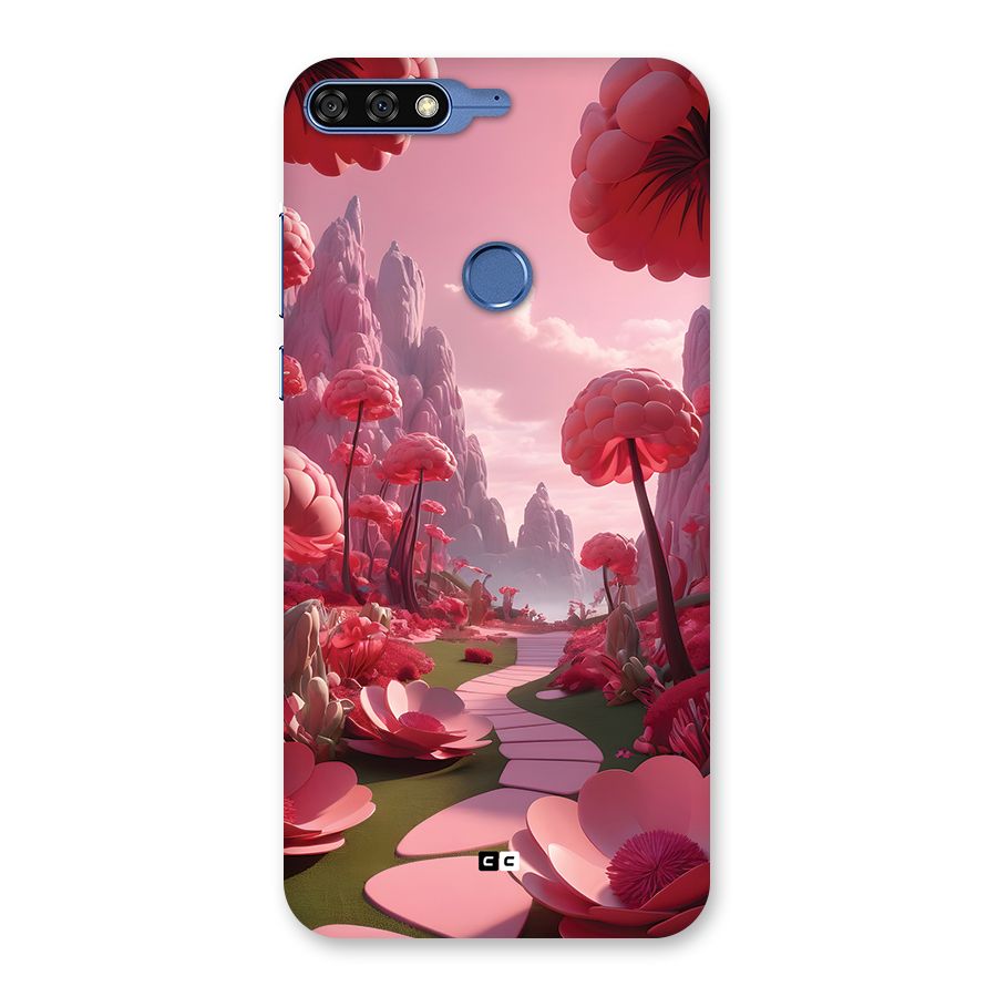 Garden Of Love Back Case for Honor 7C