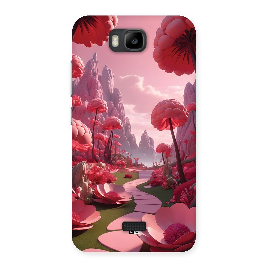 Garden Of Love Back Case for Honor Bee