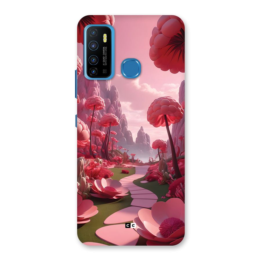 Garden Of Love Back Case for Infinix Hot 9