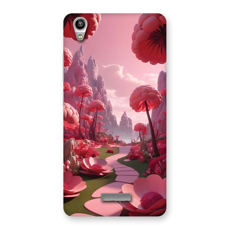 Garden Of Love Back Case for Lava Pixel V1