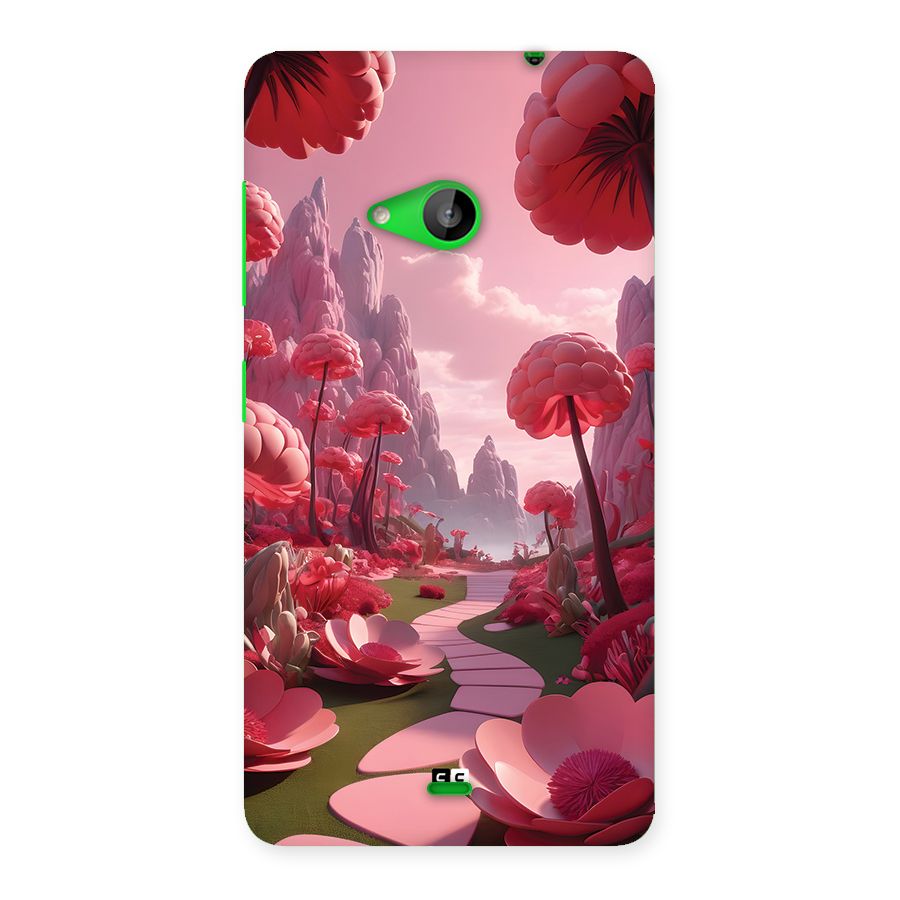Garden Of Love Back Case for Lumia 535