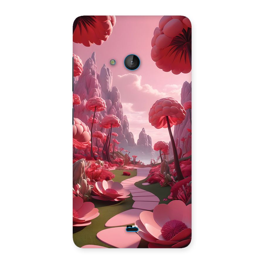 Garden Of Love Back Case for Lumia 540