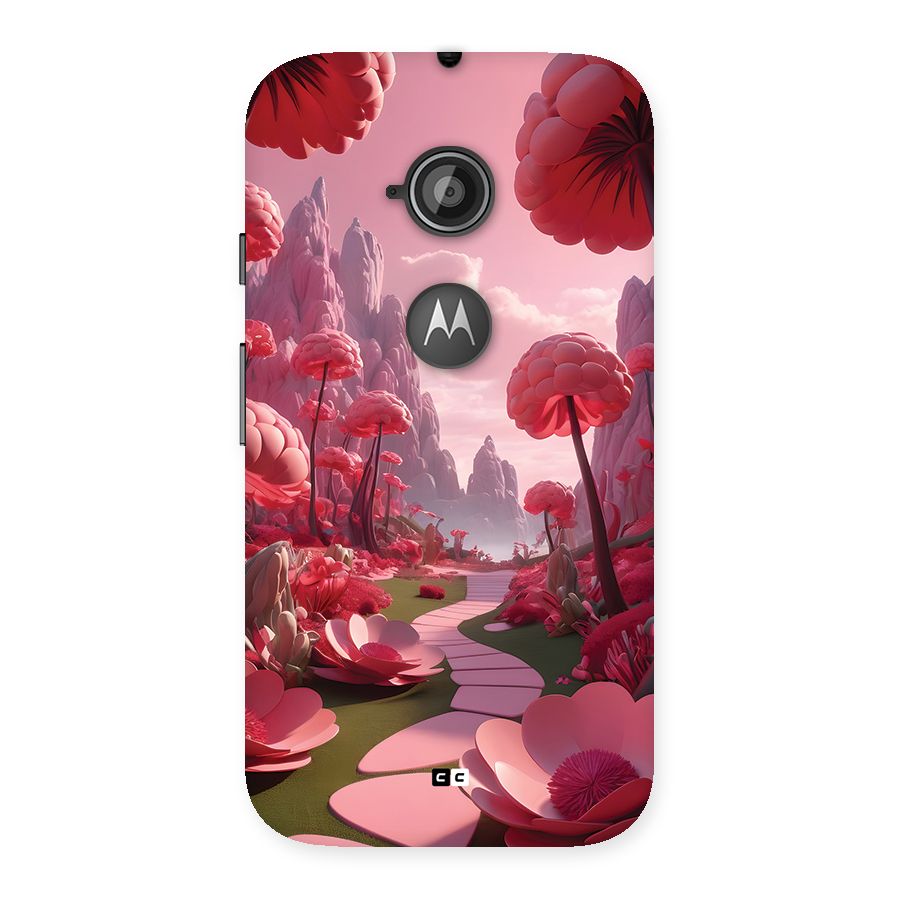Garden Of Love Back Case for Moto E 2nd Gen