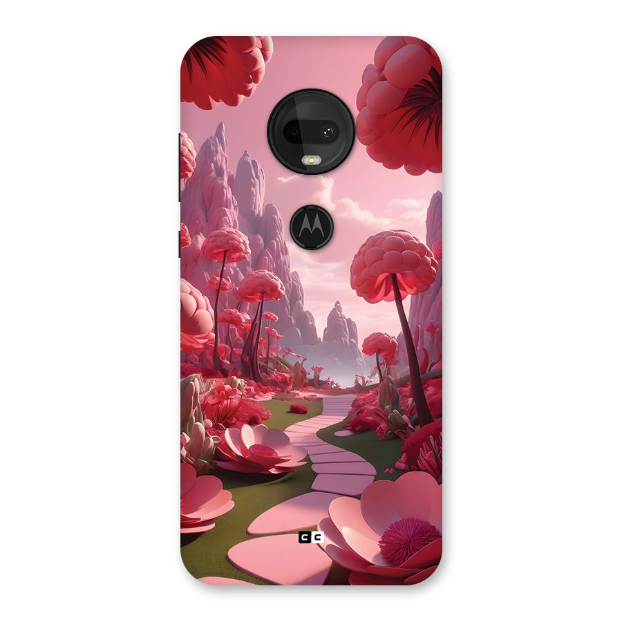 Garden Of Love Back Case for Moto G7