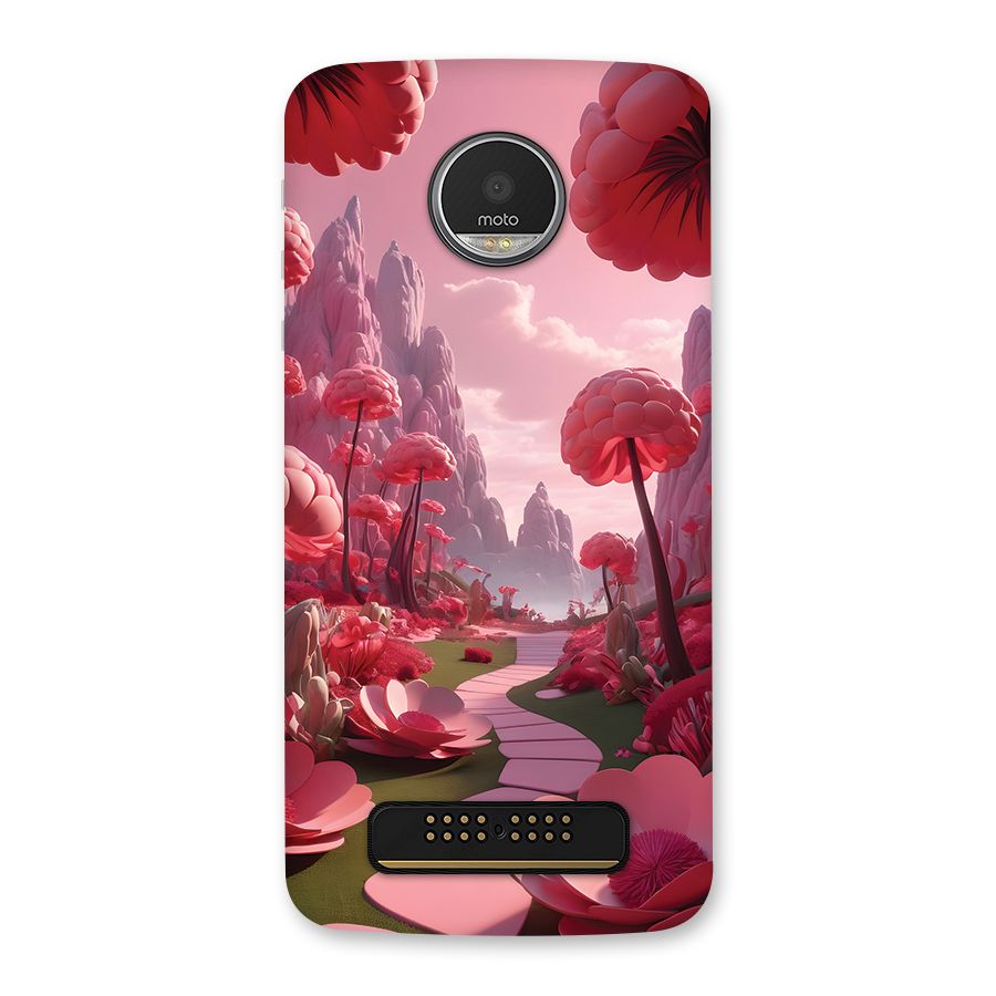 Garden Of Love Back Case for Moto Z Play
