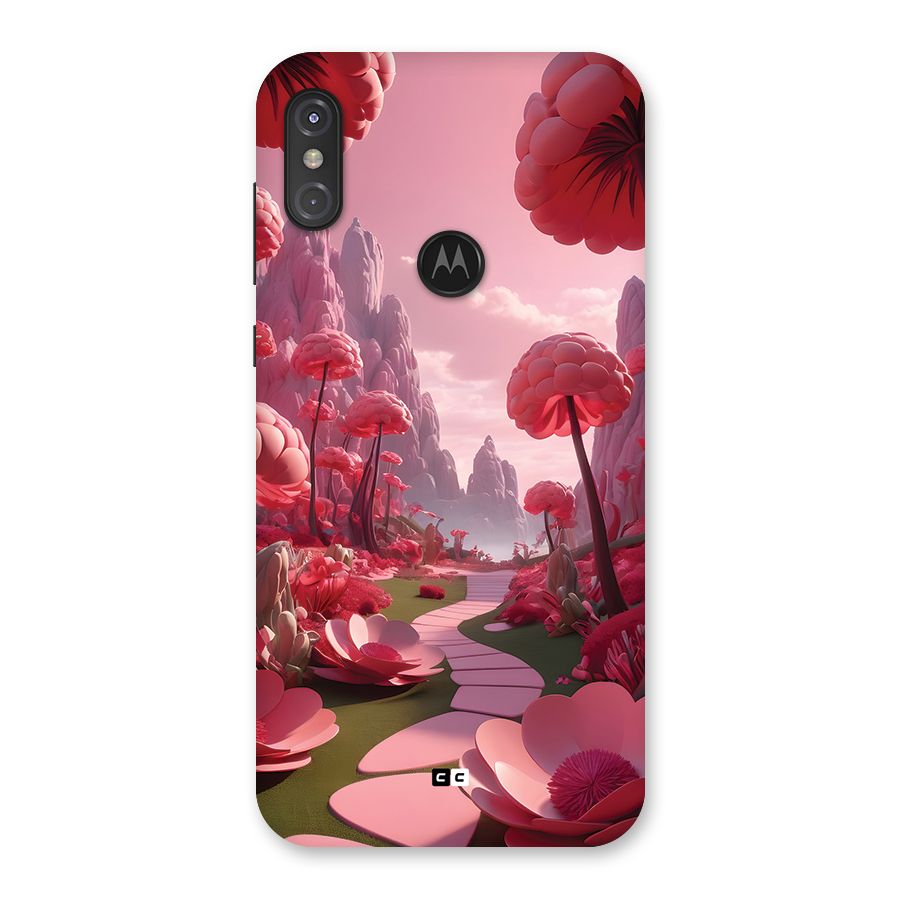 Garden Of Love Back Case for Motorola One Power