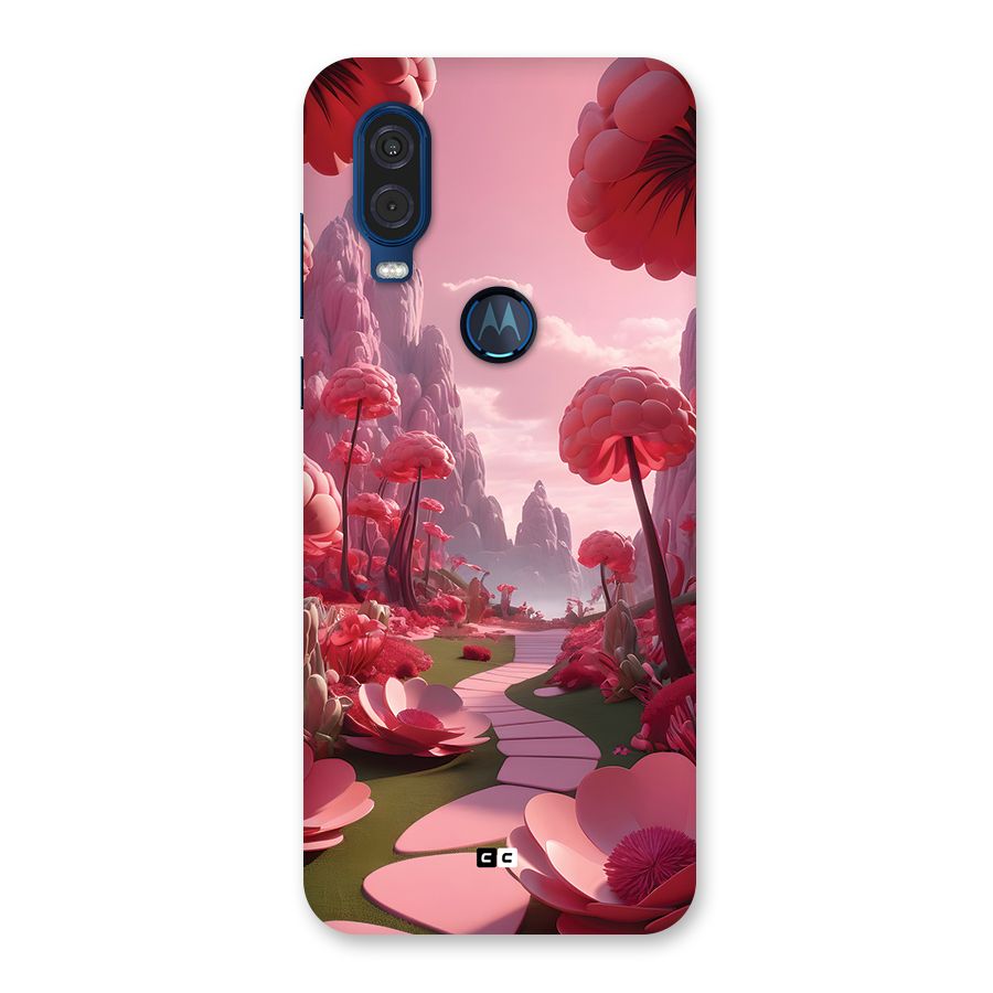 Garden Of Love Back Case for Motorola One Vision