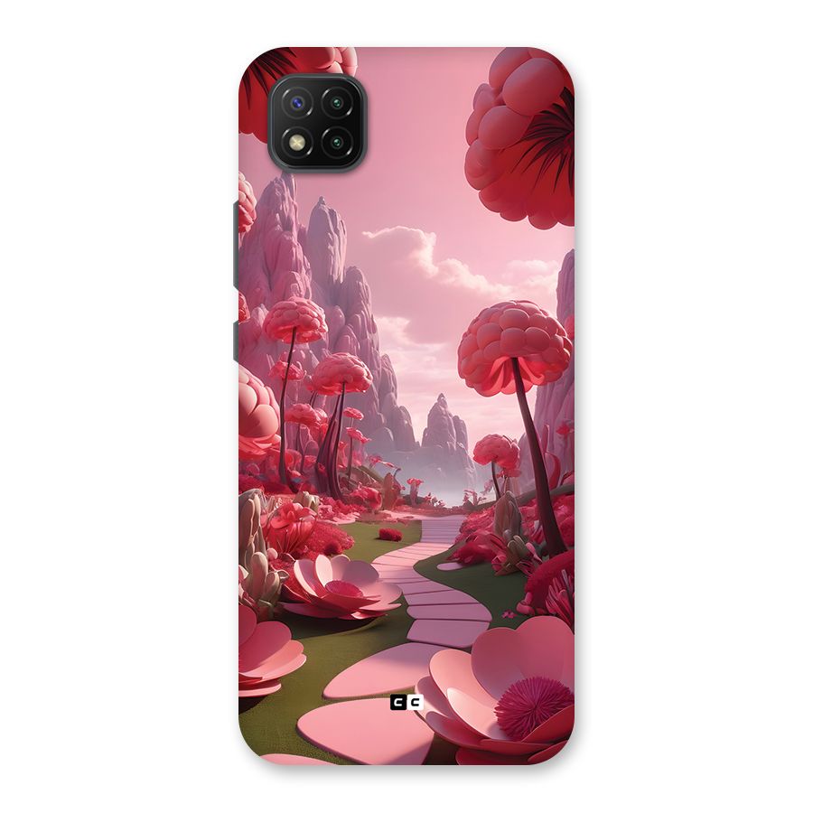 Garden Of Love Back Case for Poco C3