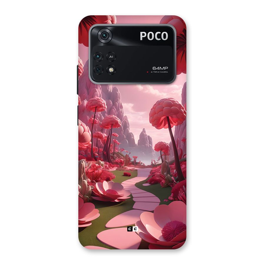 Garden Of Love Back Case for Poco M4 Pro 4G