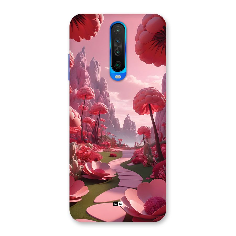 Garden Of Love Back Case for Poco X2