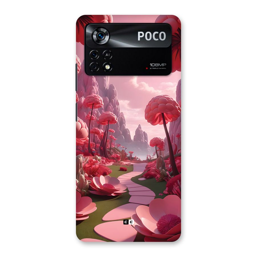 Garden Of Love Back Case for Poco X4 Pro 5G