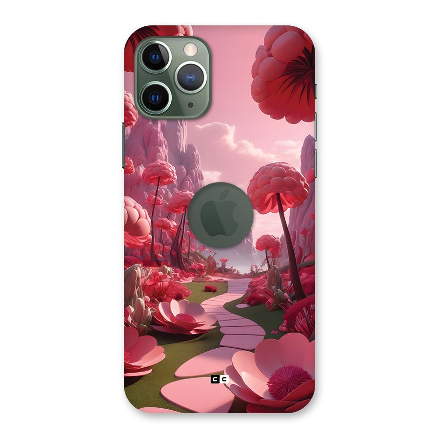 Garden Of Love Back Case for iPhone 11 Pro Logo Cut