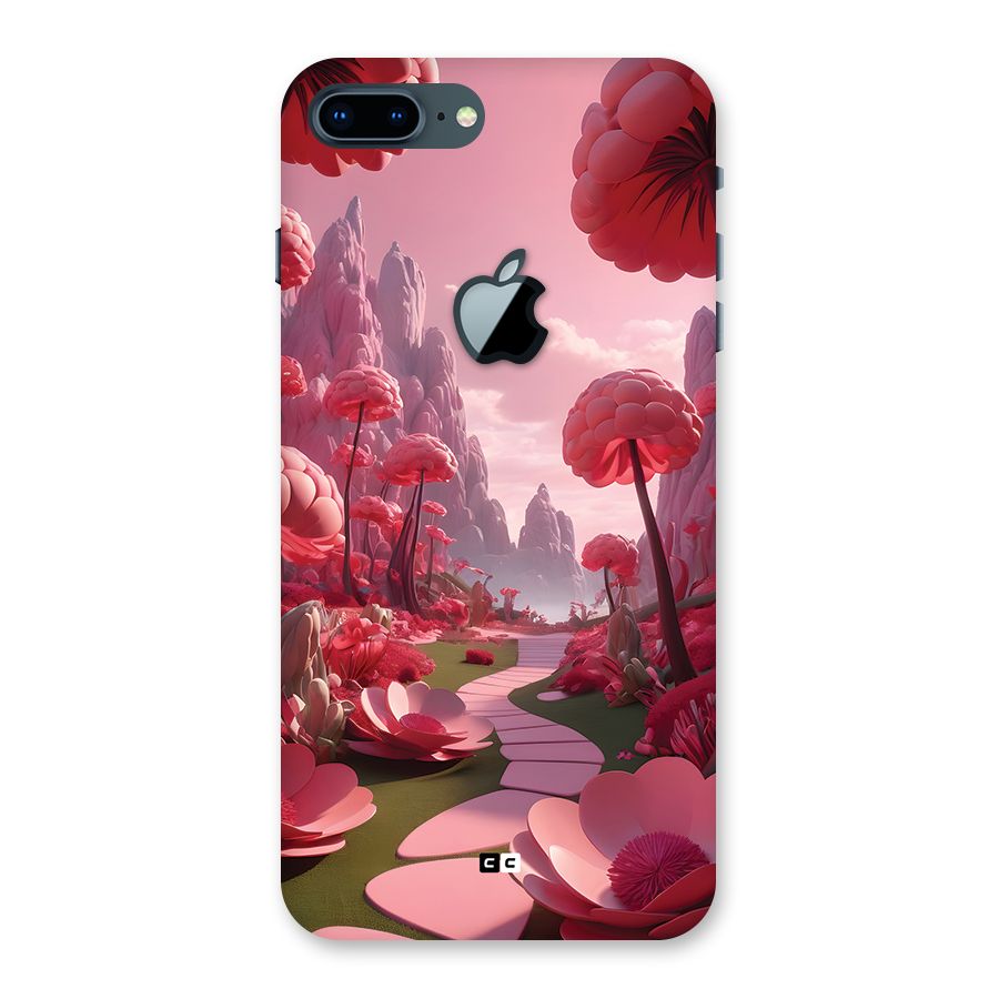 Garden Of Love Back Case for iPhone 7 Plus Apple Cut