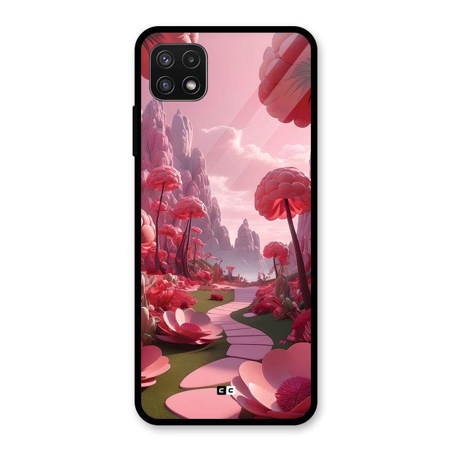 Garden Of Love Glass Back Case for Galaxy A22 5G