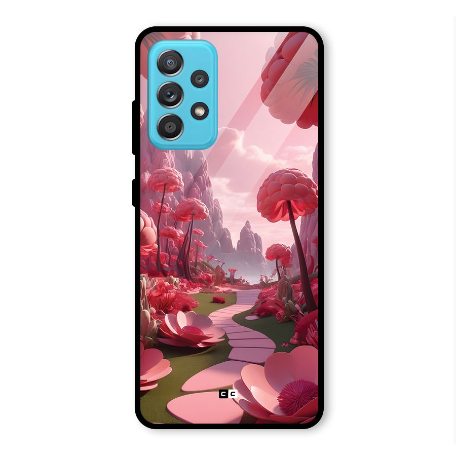 Garden Of Love Glass Back Case for Galaxy A52
