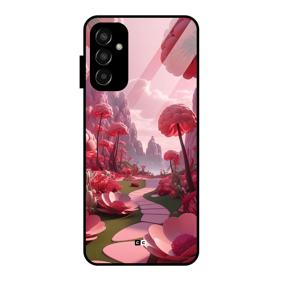 Garden Of Love Glass Back Case for Galaxy F13