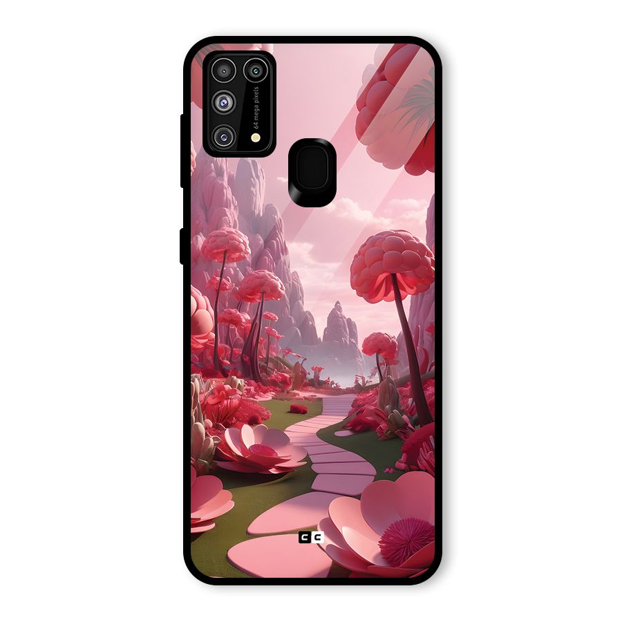 Garden Of Love Glass Back Case for Galaxy F41