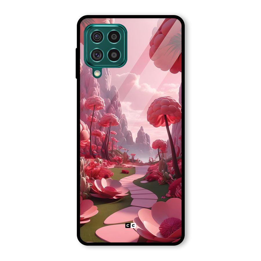 Garden Of Love Glass Back Case for Galaxy F62