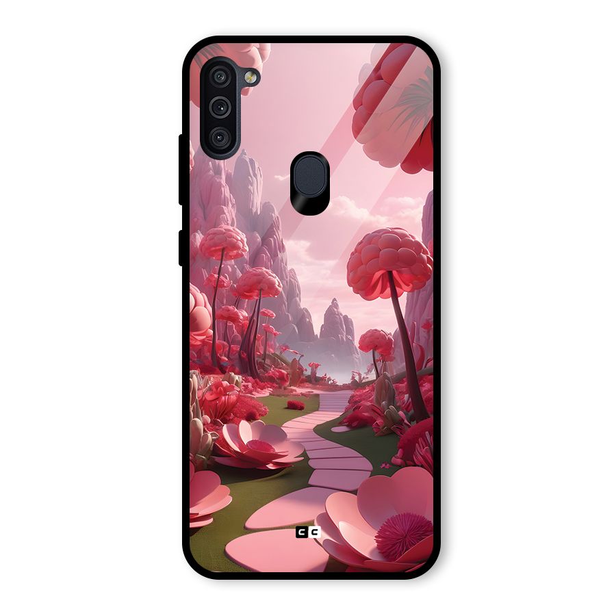 Garden Of Love Glass Back Case for Galaxy M11
